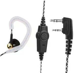 K-type 2Pin Earphone Earpiece Headphone Multifunctional Earphone Walkie Talkie Headset Accessories for Kenwood KPG Baofeng