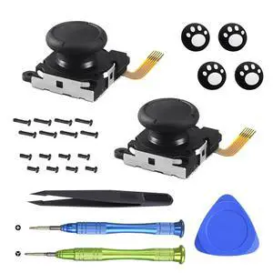 Hall Effect Joystick No Drifting Replacement 3D Analog Joystick Analog Stick for Nintendo Switch Joycon/Switch OLED/Switch Lite