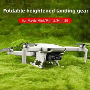 Extended Height Foldable Landing Gear Tripod Stand Mini Drone Accessories Extension Legs for Mini 2/Mavic Mini