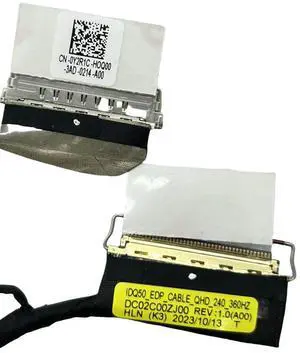 For G15 5530 5535 240Hz/360Hz Screen Cable 40pin 0Y2R1C DCO2C00ZJ00 For Wholesale