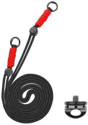Camera Anti-Lost Lanyard W 1/4 Screw Quick Release Anti-Lost Strap for Pocket3/Action5 Pro/4/3 for X4/GO3/3S