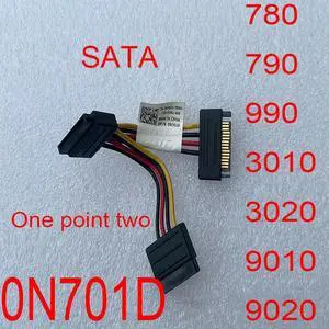 For 780 790 990 3010 3020 9010 9020 Workstation Power Supply Cable N701D 0N701D Serial Disk Power Adapter Cable