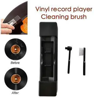 3 Pcs Cleaning Brush Dust Remover Kit Vinyl Record Cleaner Kit Record Cleaner Vinyl Record Cleaning Brush Set Fit for Turntables