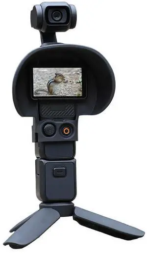 Screen Hood for Osmo Pocket 3 Light Blocking Sunshade Anti-Glare Sunshade Cover Handheld Gimbal Camera Accessories