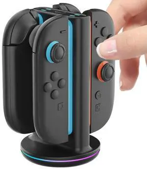 Controller Charger Magnetic Controller Charger Stand Station Magnetic Charger Station for Nintendo Switch2 Joy-Con Accessories