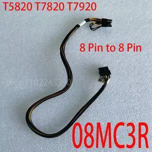 For T5820 T7820 T7920 Workstation Power Supply Cable 8MC3R 08MC3R Video Card 8 Pin To 8 Pin Power Cable