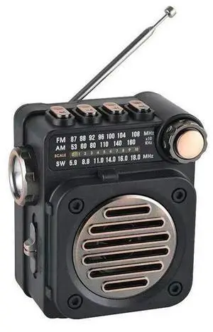Portable Radio Wireless BT Music Player FM AM SW Stereo Radio Mini Radio Receiver for Home/Outdoor