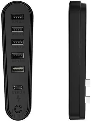 6 Ports Charger Adapter Converter USB Extender Data Transfer Extender for 5 Pro/Slim Gaming Accessories