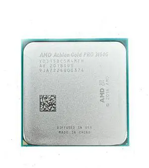 For 100% testing  Athlon 3150G official version CPU 4 cores and 4 threads dual channel with core display
