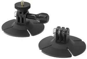 Action Camera Flexible Helmet Adhesive Base Mount Adhesive Flexible Helmet Base Mount for GoPro/Bike Motorcycle Helmet