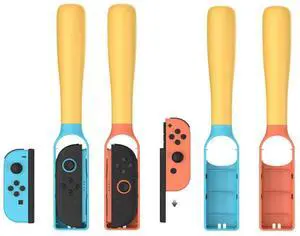 For NS2 OELD Lightweight Handle Holder Wear Resist Game Baseball Bat Ergonomic Grip Baseball Bat Compatible with Sports Games