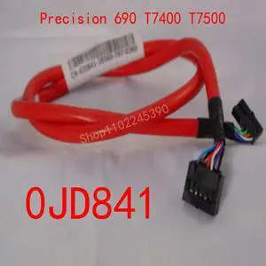 For Precision 690 T7400 T7500 Workstation Power Supply Cable 0JD841 JD841 IO Control Panel Cable
