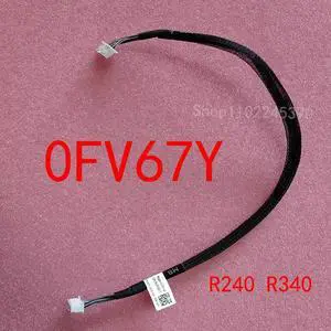 For R240 R340 Workstation Power Supply Cable 0FV67Y FV67Y Hard Disk Backplane Signal Cable