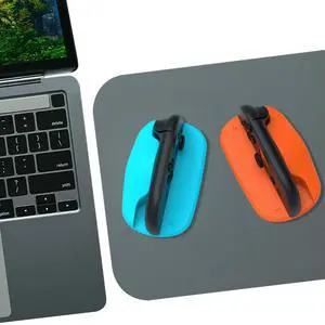 2PCS Mini Portable Mice Base Ergonomic Handheld Mouse Holder Controller Mouse Dock for Nintendo for Switch 2 Joy-Con Controller