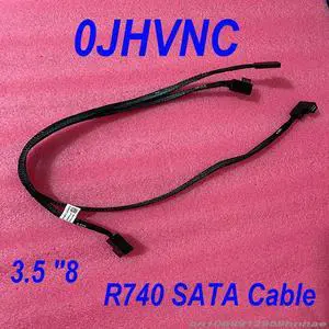 For R740 Workstation Power Supply Cable JHVNC 0JHVNC 3.5 "8 12 Disk Array Card SATA Disk Backplane Cable