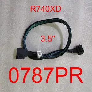 For R740XD Workstation Power Supply Cable 787PR 0787PR 12-Disk 3.5 "SAS Hard Disk Backplane Line