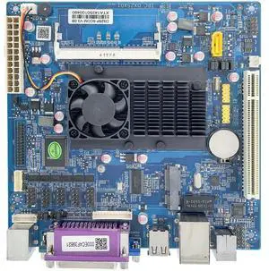 For Atom main board D525-6COM industrial control main board integrated dual-core CPU advertising machine
