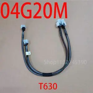 For T630 Workstation Power Supply Cable 4G20M 04G20M The Server Motherboard Back SFF8643 SFF8087SAS Data Line