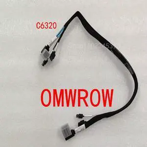 For C6320 Workstation Power Supply Cable 0MWR0W MWR0W Server Mini SAS HD To Mini SAS SCSI Cable