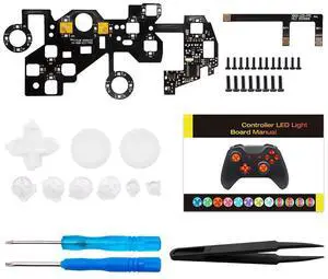 LED DIY Multi-color Luminous Modified LED Light Emitting Repair Board Panel Kit for XBOX ONE S Game Accessory LED DIY Multi-color Luminous Modified LED Light Emitting Repair Board Panel Kit for XBOX ONE S Game Accessory