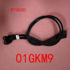 For R740XD Workstation Power Supply Cable 01GKM9 1GKM9 24x2.5 Mini SAS Cable