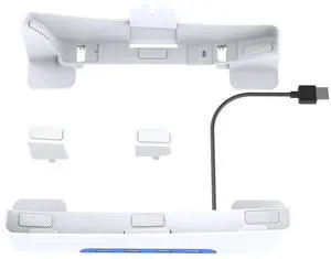 For Slim Base Stand Side Stand Base Stable with 4-Port USB2.0 Hub Horizontal Holder for Slim Disc & Digital Edition