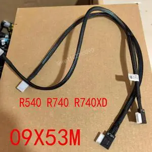 100% For R540 R740 R740XD Workstation Power Supply Cable 09X53M 9X53M Server SAS SATA Cable