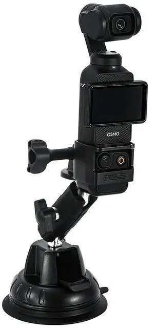 Car Suction Cup Camera Holder for Osmo Pocket 3 Suction Cup Mount Windshield and Window Camera Holder Camera Accessories
