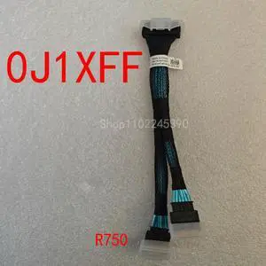 For R750 Workstation Power Supply Cable 0J1XFF J1XFF Server Backboard NVME SAS Cable Hard Disk Cable