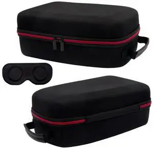 EVA Carrying Case Bag Portable Travel Bag Shockproof Anti-Scratch with Len Protective Cover for Quest 3 Accessories