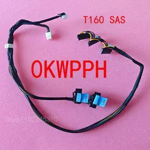 For T160 Workstation Power Supply Cable 0KWPPH KWPPH 5-Disk SAS Line Array Card Cable