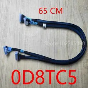 For Workstation Power Supply Cable D8TC5 0D8TC5 Server SAS LP SFF-8654 8i H755 Array Card Data Line
