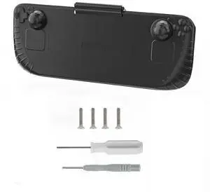 Non-scratch Protective Back Case Console Protective Cover Shock-Absorption Cooling Rear Housing Cover for Steam Deck Accessories