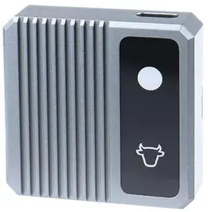 M.2 NVME 2230 Solid State Drive Case JMS583 External Hard Drive USB3.1 10Gbps Portable External SSD Case Aluminum for M2 2230
