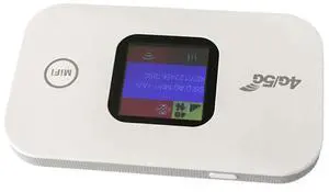 4G LTE Mobile Hotspot 2100mAh Mini Outdoor Hotspot Sim Card Slot Portable Network Hotspot Device Colorful LED Display