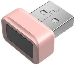 USB Fingerprint Key Reader Biometric Mini Security Key Dongle Hello FIDO U2F Speedy Matching Security Key for PC Laptop