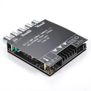 TPA3116D2 2.1 Channel Audio Power Amplifier Module BT 5.0 High Bass Adjustment Amplifier Board Channel Subwoofer Amplifier Board