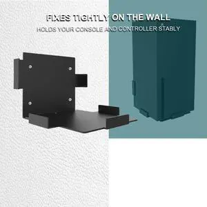 Wall Mount Holder Bracket Rack Dustproof Portable Carrying Decor for Xbox Series X Console Vertical Stand