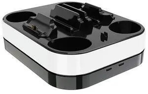 For Controller Charger Stand with Cables Dual Charging Dock Charging Stand for Controller & PS Portal Games Accessories