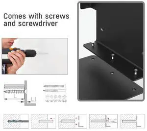 Vertical Stand Elements Lightweight Game Playing for Xbox Series X Console Wall Mount Holder Bracket Rack