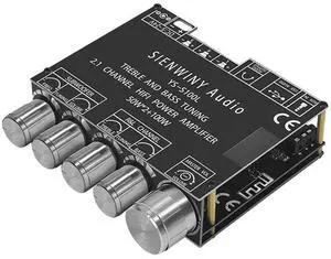 YS-S100L 50W*2+100W 2.1 Subwoofer Amplifier Board 3 Channel CS8673E Bluetooth 5.1 DIY Audio Stereo Subwoofer Amplifier Board