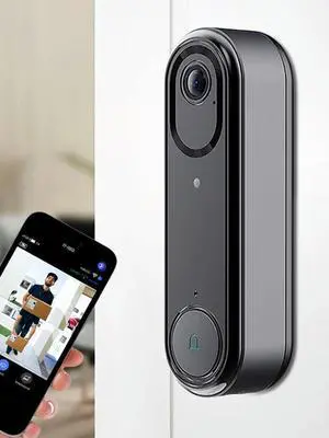 Wireless Doorbell Camera 2-Way Audio Wireless Video Doorbell for Home Office