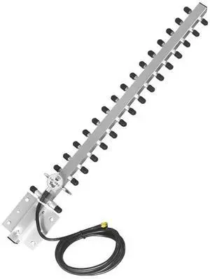 Yagi Antenna 2.4Ghz (25dBi) High Gain Directional Antenna Booster 2400-2500MHz With RP-SMA Connector For Wireless Router
