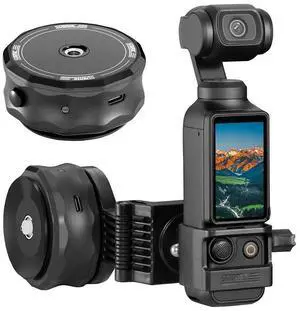 Magnetic Camera Mount Stand Type-C Rechargeable Electric Suction Cup Holder Rust Proof for Sports Camera Expansion Accessories