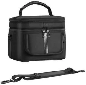 Carrying Case for Ef Ecoflow River 2 Portable Power Station Bag Protective Case Waterproof Dustproof Anti-drop Multiple Pockets