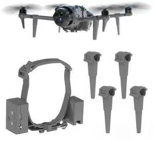 For Mavic 4 Pro Payload Airdrop System with Landing Gear Airdrop Thrower System Drone Dropper Accessories Fishing Bait/Gift