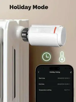 ZigBee Temperature Controller Supports App Remote Control Thermostat Radiator Actuator Thermostatic Valve