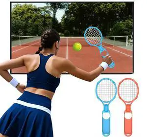 Family Party Pack with Tennis Racket Golf Club Wrist Strap Sports Accessories for Switch 2 Accessories