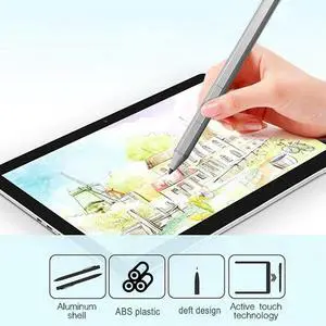 Active Stylus Pen Active Digital Pencil 4096 Pressure Sensitive Bluetooth-Compatible Tablet Touch Pen 3 Buttons for Yoga