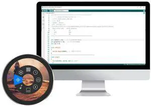 1.8-inch Round Screen 360x360 IPS Display Secondary Screen AI Voice Chat Development Board ESP32-S3 8M PSRAM 16M FLASH